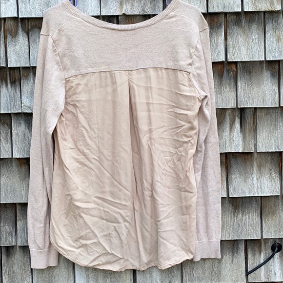 Two-Material Sweater - Picture 3 of 3